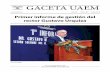 GACETA UAEM - Universidad Autónoma del Estado de Morelos · su misión como la principal institución de educación supe-rior del estado de Morelos, ya que cubre el 50 por ciento