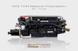 KDI TCR Marine Propulsion TCR marine propulsion... · 2018-02-01 · KDI 1903TCR with TMC260 marine gear NB – Power curve - ISO 3046/1-IFN P – Propeller demand curve C - Specific
