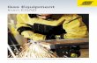 Gas Equipment from ESAB - lgtechniek.be€¦ · ESAB Gas Inspection Course..... 40 Description Page Description Page. 2 Process Description In oxy-fuel gas welding, heating, and cutting,