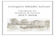 Irvington Middle School · 3 Introduction At Irvington Middle School we have a core philosophy that recognizes each student as an individual with varying abilities, interests, and