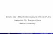 ECON 202 - Macroeconomic Principles - GitHub Pages · ECON 202 - MACROECONOMIC PRINCIPLES Instructor: Dr. Juergen Jung Towson University J.Jung Chapter 8 - Economic Growth Towson