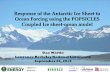 Response of the Antarctic Ice Sheet to Ocean Forcing using ... · Ocean Forcing using the POPSICLES Coupled Ice sheet-ocean model. Dan Martin Lawrence Berkeley National Laboratory