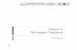 Chapter 6: The Laplace Transformtwins.ee.nctu.edu.tw/courses/ss_18/S14-06-Laplace... · 2018-02-21 · Introduction 4 The Laplace transform (LT) provides a broader characterization