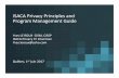 ISACA Privacy Principles and Program Management Guide THE 14 ISACA PRIVACY PRINCIPLES 1/2 Afterstudying
