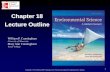 Chapter 18 Lecture Outline - LTCC Online · Chapter 18 Lecture Outline. 2 Water Pollution. 3 Outline ... Pollution Discharge System which requires a permit for any entity dumping
