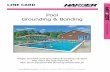 Pool Grounding & BondingHarger Lightning & Grounding • 301 Ziegler Drive • Grayslake, IL 60030 • Phone: 800-842-7437 • Pool Grounding & Bonding H Harger provides pool grounding