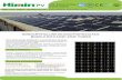 MONOCRYSTALLINE SILICON PHOTOVOLTAIC MODULE WITH … · Maximum system voltage Series fuse rating Nominal power Dimensions Weight Type of output terminal Junction box Monocrystalline