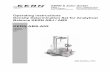KERN ABS-A02Upper sample dish (weight of the sample in air) B . Lower sample dish (weight of the sample in measuring liquid) ... Volume deviance of the sinker (± 0.005 cm. 3) ...