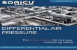 DIFFERENTIAL AIR PRESSUREevaluating air velocity and ﬂow. ARC 440 All Room Conditions Monitor w/Display- Sonicu's digital All Room Conditions (ARC) 440 w/display and local alarming