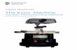 USER MANUAL The Essix Machine - Dentsply Sirona · 2020-03-04 · Vacuum Thermoforming Machine Item #: 85000, 85220 & 85220-CE. 2 ESSIX® MACHINE USER MANUAL Thank you for your purchase