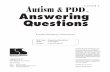 answering questons 1 - ALL THINGS ASDallthingsasd.weebly.com/uploads/1/...pdd_answering... · Autism & PDD: Answering Questions, Level 1was created for children who may have been