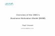 Overview of the OMG’s Business Motivation Model (BMM) Overview of the OMG’s Business Motivation Model (BMM) Paul Vincent ... – Creation and population of an enterprise's BMM
