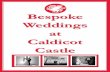 Bespoke Weddings at Caldicot Castle · The castle buildings are full of history and importance and have an elegance and beauty that make them a perfect setting for weddings. ... The
