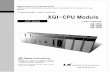 Programmable Logic Controller XGI-CPU ModuleU,S(2009.10.26... · 2014-11-26 · Right choice for ultimate yield LSIS strives to maximize customers' profit in gratitude of choosing