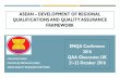 ASEAN DEVELOPMENT OF REGIONAL …...Network (AQAN), ASEAN University Network (AUN), European Association for Quality Assurance in Higher Education (ENQA), and the Regional Centre for