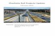 CHARLOTTE RAIL PROJECTS UPDATE...highway and rail, are involved in issues that pertain to state-maintained railroads. The Rail Division is responsible for multiple freight and passenger