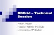 BBGrid – Technical Session · 4 The Globus Toolkit Globus Project (Argonne National Laboratory) Open source, integrates several third-party projects (OpenSSL, RSA, Axis, OpenLDAP,