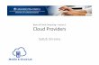 Cloud Computing Lec2 · 2018-02-20 · Cloud Infrastructure • Provisioning of computing resources – CPU, Memory, Processing – Basically an “Operating System” on demand •