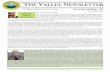 THE VALLEY NEWSLETTER8963FD9D-CEFE-410A...ment Code Chapter 14 Sign Regulations. • Presentation of the City of Sunset Valley Budget for FY 11‐12. Council voted to schedule a Budget