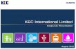 KEC International Limited - AceAnalyser Meet/132714_20120731.pdf · Disclaimer . This presentation may include statements which may constitute forward-looking statements. All statements