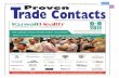2 FEBRUARY 2017 - Proven Trade ContactsPROVEN TRADE CONTACTS 8 FEBRUARY 2017 Display your Company Logo (Size: 5cm width x 4cm height) hereunder enable your clients to contact you instantly.