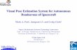 Visual Pose Estimation System for Autonomous …robotics.estec.esa.int/ASTRA/Astra2015/Presentations...Visual Pose Estimation System for Autonomous Rendezvous of Spacecraft Mark A.