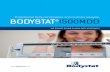 Professional body composition and nutrition analysis ...ergogenic.gr/media/brochures/Bodustat1500MDD_brochure.pdfstatus and the earliest signs of cellular malfunction. This program