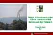 Status of Implementation of New Environmental Norms and ...cdn.cseindia.org/userfiles/status-of...Centre for Science and Environment New Norms * Existing plants t comply by Dec 22,