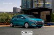 2020 Chevrolet Spark Catalog...MODELS ACTIV ACTIV is the nimble compact car for those who like to live life on the adventurous side. Standard equipment includes unique front and rear