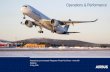 Operations & Performance Meetings Seminars and... · 2019-07-08 · •Option for takeoff performance on contaminated runway •Mandate split of landing performance information into