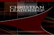 Christian Leadership (1985) Version 106 · Christian Leadership Christian Leadership - Praying Leadership—The path of men who are placed as leaders is not an easy one. But they