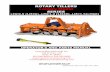 ROTARY TILLERS Lowery Model SERIES · 2018-07-31 · LM-Series Rotary Tillers 1 1. ABOUT THIS MANUAL The operator must read the manual for a correct understanding of the hazards that