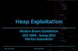 Lecture Overview - Rensselaer Polytechnic · PDF file 2015-06-22 · Lecture Overview •Heap Overview •Heap Exploitation –Heap Overflows –Use After Free –Heap Spraying –Metadata