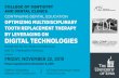 CONTINUING DENTAL EDUCATION OPTIMIZING MULTIDISCIPLINARY TOOTH … · 2019-09-24 · CONTINUING DENTAL EDUCATION OPTIMIZING MULTIDISCIPLINARY TOOTH REPLACEMENT THERAPY BY LEVERAGING