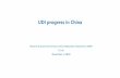 UDI progress in China ... UDI Working Group was closed; in 2017 UDI Application Guide Working Group