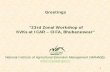 Greetings “23rd Zonal Workshop of KVKs at ICAR – CIFA, … B K Paty (Manage) Hyderabad.pdf · 2016-09-23 · Greetings “23rd Zonal Workshop of KVKs at ICAR – CIFA, Bhubaneswar”