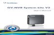 GV-NVR System Lite V2 · Introduces how to connect mobile phones to the GV-NVR System Lite V2. • Chapter 6, NVR Health Analysis Introduces how to collect data to obtain the service