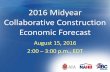 2016 Midyear Collaborative Construction Economic Forecast Midyear ABC AIA NAHB... · 2017-04-28 · Construction Recovery Continues to Plod Along, Particularly for Single-Family Residential