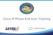 Cisco IP Phone End User Training - Cook County, Illinois · o Enter your password followed by “#” ... o Enter your PIN (Initial Set-Up PIN is 12345) • Set up and personalize
