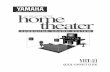 YHT-21 - Yamaha Corporation · Yamaha developed the YHT-21 A/V Home Theater package to turn your home into a theater. In addition to enhancing the sound of a video source, like your