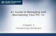 A+ Guide to Managing and Maintaining Your PC, 7empapa/hardware1/lectures/PPT_ch01.pdf · A+ Guide to Managing and Maintaining Your PC, 7e 15 The Motherboard • Largest, most important