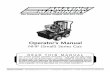 operator’s Manual - Amazing Machinery€¦ · OperatOr’s Manual AMAZING MACHINERY 2288 GuNbarrel road, suite 111-151 ChattaNooGa, teNNessee 37421 phoNe: 1-800-504-7435 FaX: 1-800-504-7436