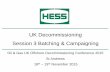 UK Decommissioning Session 3 Batching & Campaigningoilandgasuk.co.uk/wp-content/...Hess-Corporation.pdf · UK Decommissioning Session 3 Batching & Campaigning Oil & Gas UK Offshore