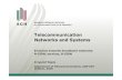 Telecommunication Networks and wajda/3Y_TNaS/TNaS_L1_intro_ISDN_BISDN_K¢  transmission. Broadband ISDN