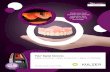 Pala Digital Dentures · or Mondial i® teeth waxed in sockets 3. Pala 3D-printed denture (base & teeth) with choice of dima Print Denture ... dima Print Denture Base Try-in Denture