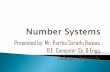 Presented by : Mr. Partha Sarathi Biswas. B.E. Computer Sc. & … · 2016-02-27 · `L.C.M is least common multiple, the smallest number which is exactly divisible by all the given