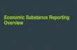 Economic Substance Reporting Overview · Substance Filing Beta DEMO version 1.3.104.145 Jane B Smith My Settings JOHN D INTL Logout Substance Filing Substance Filing Add Filing Account