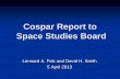 Cospar Report to Space Studies Board - National-Academies.orgsites.nationalacademies.org/cs/groups/ssbsite/...COSPAR and the SSB The SSB is the U.S. National Committee for COSPAR NRC