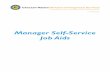 Manager Self-Service Job Aids Job Aids_07 Jan.pdfManager Self-Service Job Aids Page 11 of 27 Transfer an Associate 1 Transfers are typically done through Oracle Talent Acquisition