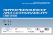 ENTREPRENEURSHIP AND SUSTAINABILITY ISSUESjssidoi.org/jesi/uploads/...and_Sustainability_Issues_Vol5_No1_print.p… · The Entrepreneurship and Sustainability Issues ISSN 2345-0282